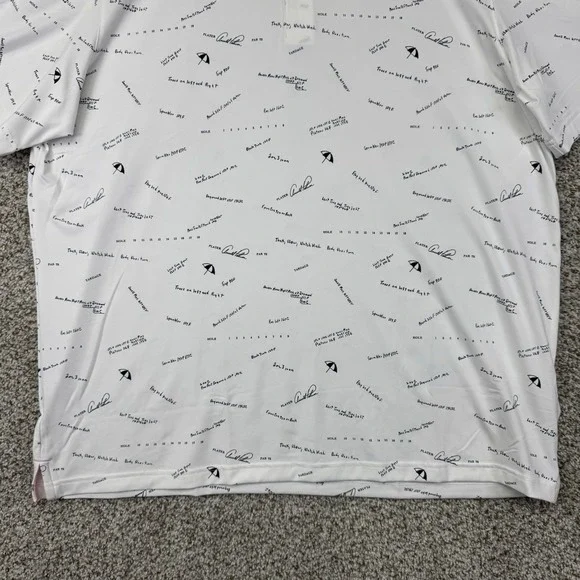 NEW Puma Polo Shirt Men XL Arnold Palmer Cloudspun Scorecard Golf Performance - Picture 6 of 16